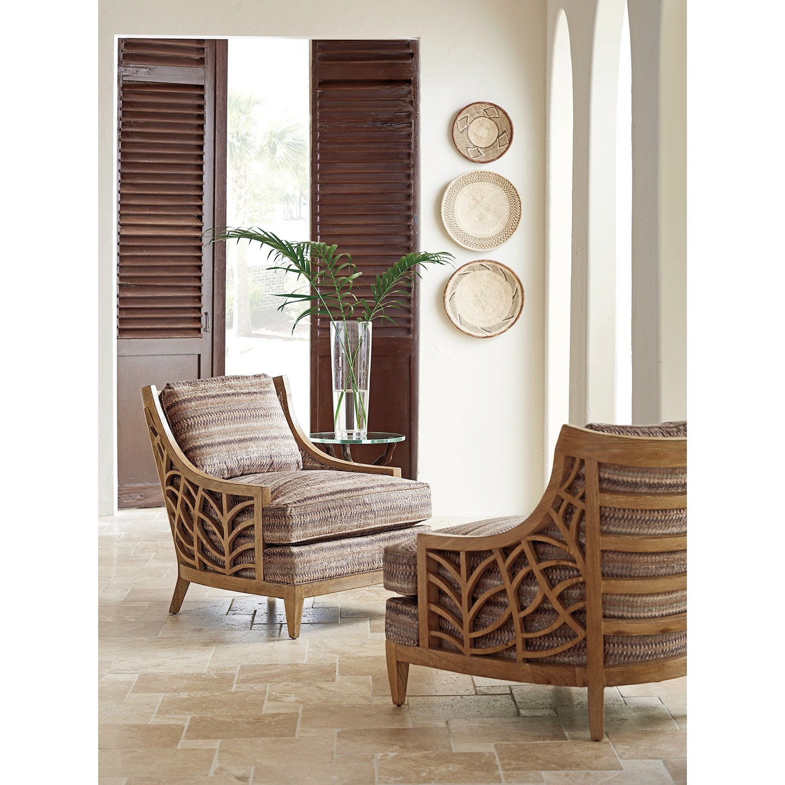 Tommy Bahama Home Los Altos 198911 Marion Contemporary Accent Chair